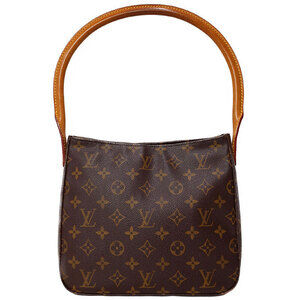 Louis Vuitton Monogram Looping Brown Shoulder Bag